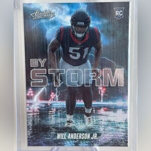 2023 Will Anderson Rookie By Storm Panini Absolute